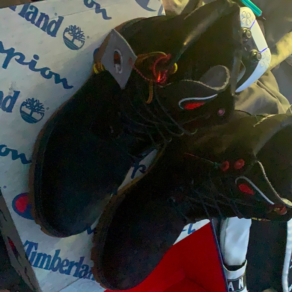 Champion/timberland boots size 11 brand new only wore 2-3 times